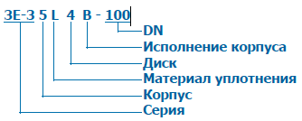 Расшифровка типового обозначения