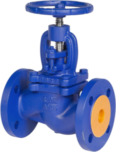 Вентиль запорный фланцевый