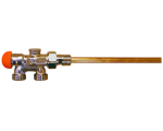 Тип ГЕРЦ-VTA-40, для двухтрубных систем с преднастройкой термостатической буксы