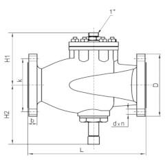 РЕГУЛЯТОР ТЕМПЕРАТУРЫ ПРЯМОГО ДЕЙСТВИЯ DN 150-200 мм