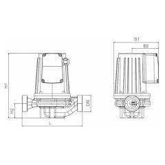 Циркуляционные насосы с мокрым ротором тип WRSN 25-120 (220 В)