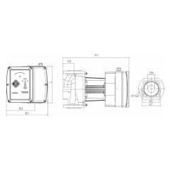 Циркуляционные насосы с мокрым ротором тип WREN 40-100F