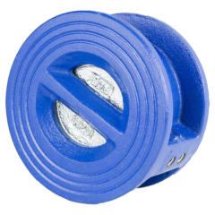 КЛАПАН ОБРАТНЫЙ МЕЖФЛАНЦЕВЫЙ СТВОРЧАТЫЙ ТИП RSV032N-NEW