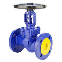 ВЕНТИЛЬ ЗАПОРНЫЙ С СИЛЬФОННЫМ УПЛОТНЕНИЕМ И НЕВЫДВИЖНЫМ ШТОКОМ ФЛАНЦЕВЫЙ ТИП RSV017N-T