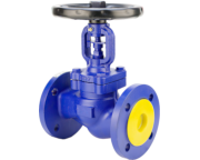 ВЕНТИЛЬ ЗАПОРНЫЙ С СИЛЬФОННЫМ УПЛОТНЕНИЕМ И НЕВЫДВИЖНЫМ ШТОКОМ ФЛАНЦЕВЫЙ ТИП RSV017N-T