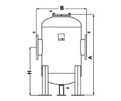 ФИЛЬТР ИНЕРЦИОННЫЙ Dn 150-500