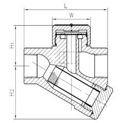 КОНДЕНСАТООТВОДЧИК ТЕРМОДИНАМИЧЕСКИЙ ТИП WZ/WTD - 2F