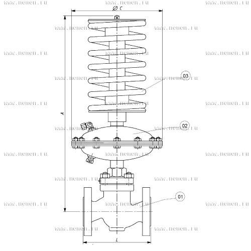 «РЕГУЛЯТОР ДАВЛЕНИЯ ПРЯМОГО ДЕЙСТВИЯ «ПОСЛЕ СЕБЯ» ТИП ZSN-1 купить в ...