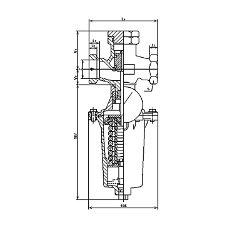 РЕГУЛЯТОР ДАВЛЕНИЯ ПРЯМОГО ДЕЙСТВИЯ «ПОСЛЕ СЕБЯ» ТИП RD102V