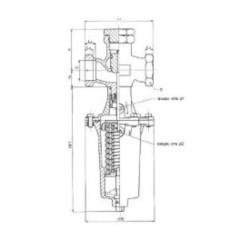 РЕГУЛЯТОР ПЕРЕПАДА ДАВЛЕНИЯ ПРЯМОГО ДЕЙСТВИЯ ТИП RD102D