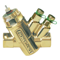Автоматический балансировочный клапан с электроприводом FlowCon Green